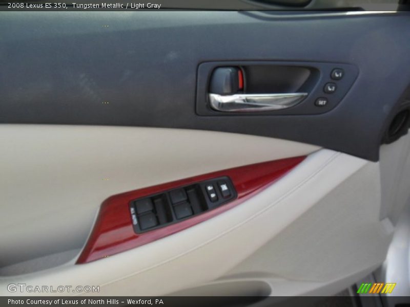 Tungsten Metallic / Light Gray 2008 Lexus ES 350