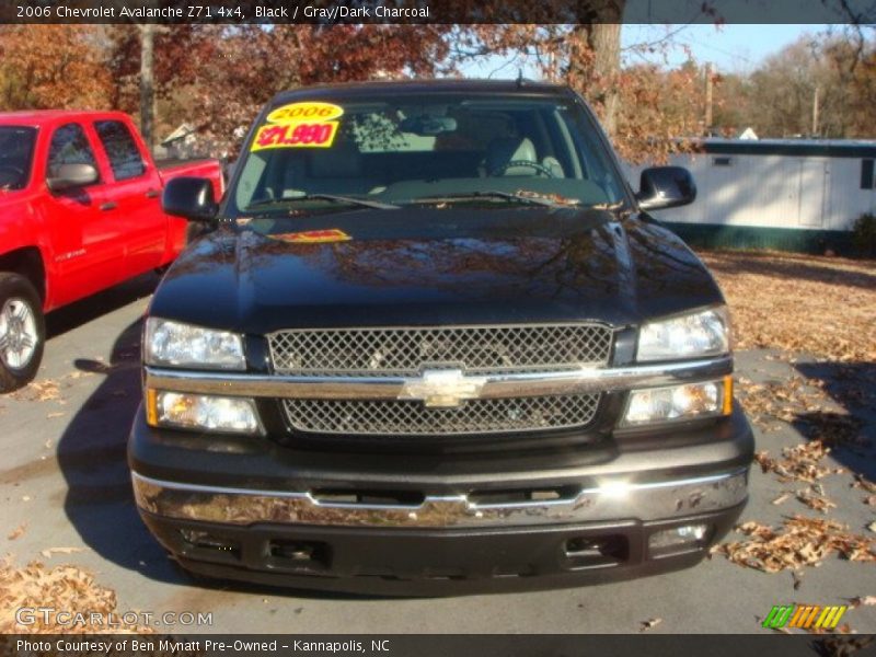 Black / Gray/Dark Charcoal 2006 Chevrolet Avalanche Z71 4x4