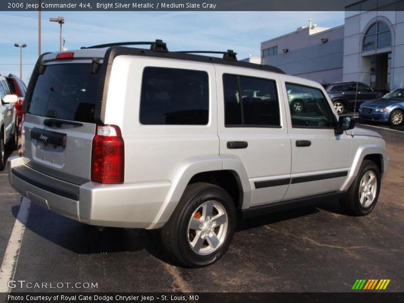 Bright Silver Metallic / Medium Slate Gray 2006 Jeep Commander 4x4
