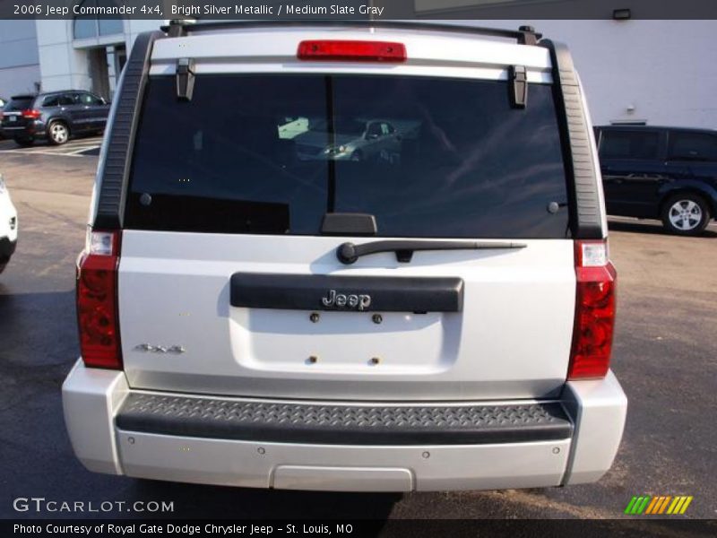 Bright Silver Metallic / Medium Slate Gray 2006 Jeep Commander 4x4