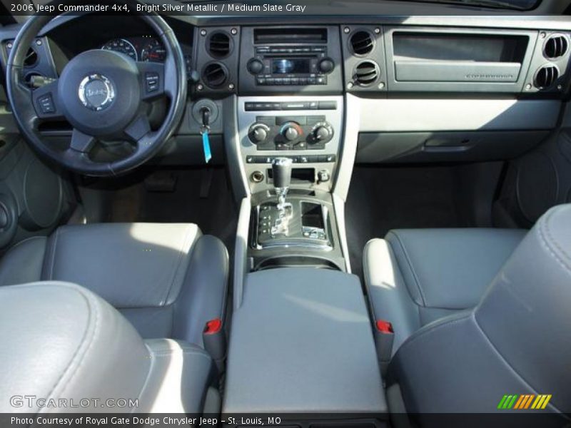 Bright Silver Metallic / Medium Slate Gray 2006 Jeep Commander 4x4