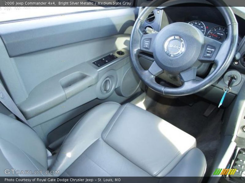 Bright Silver Metallic / Medium Slate Gray 2006 Jeep Commander 4x4