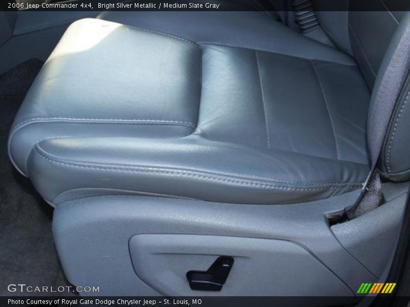 Bright Silver Metallic / Medium Slate Gray 2006 Jeep Commander 4x4