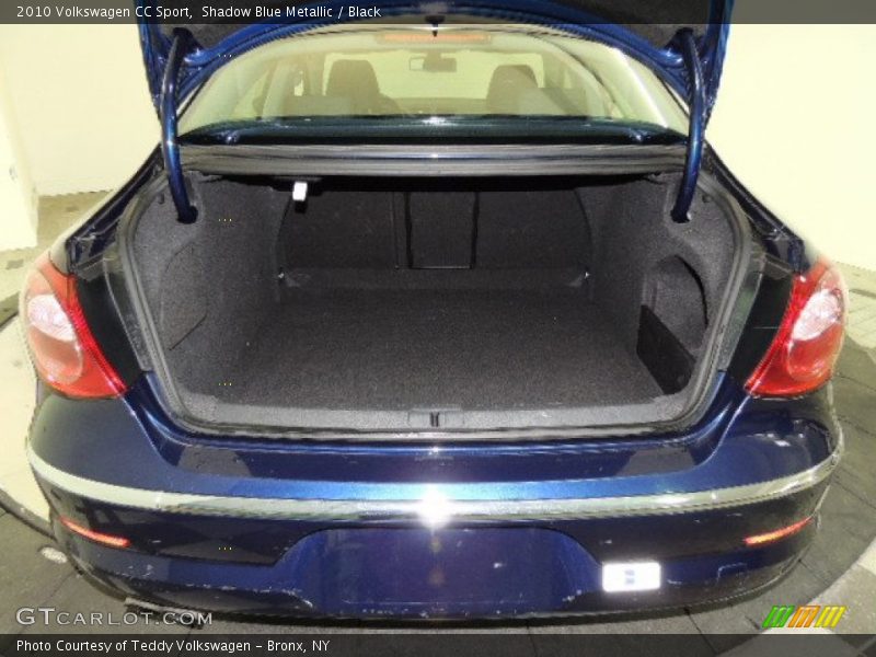 Shadow Blue Metallic / Black 2010 Volkswagen CC Sport