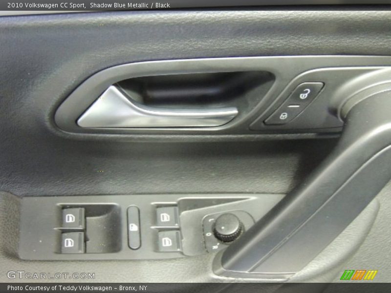 Shadow Blue Metallic / Black 2010 Volkswagen CC Sport