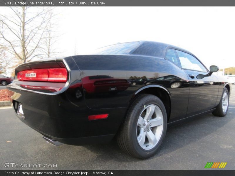 Pitch Black / Dark Slate Gray 2013 Dodge Challenger SXT