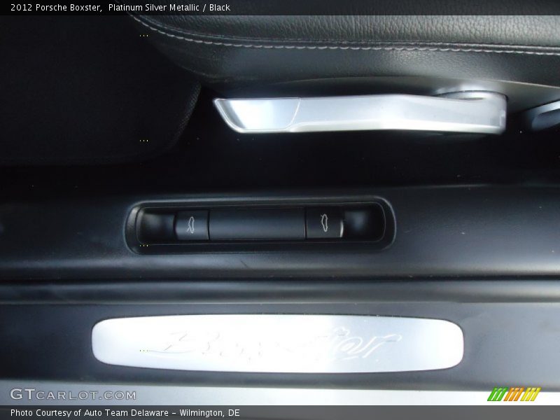 Platinum Silver Metallic / Black 2012 Porsche Boxster