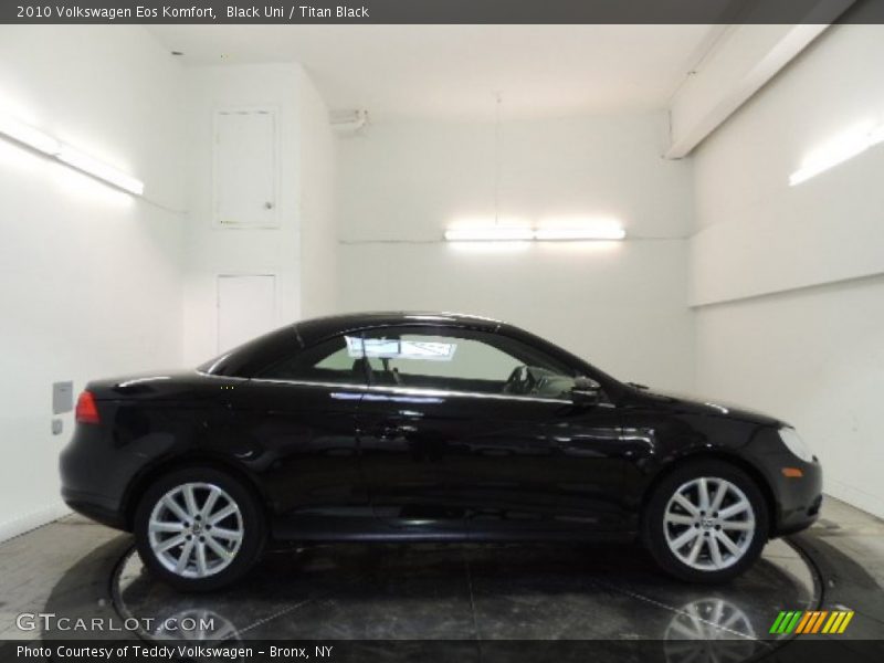 Black Uni / Titan Black 2010 Volkswagen Eos Komfort