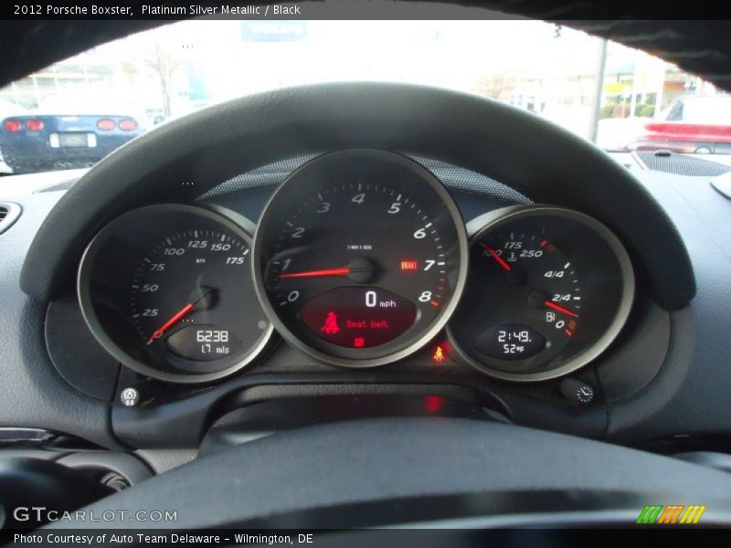  2012 Boxster   Gauges