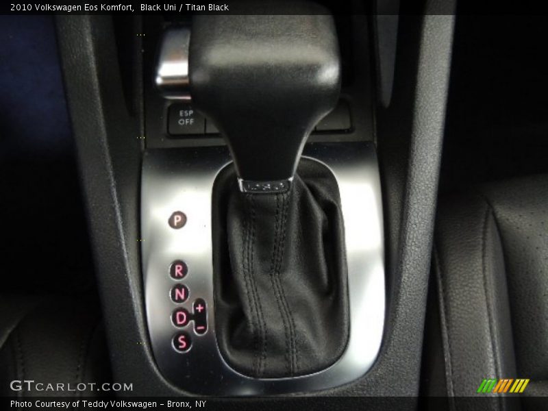 Black Uni / Titan Black 2010 Volkswagen Eos Komfort