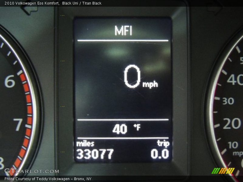Black Uni / Titan Black 2010 Volkswagen Eos Komfort
