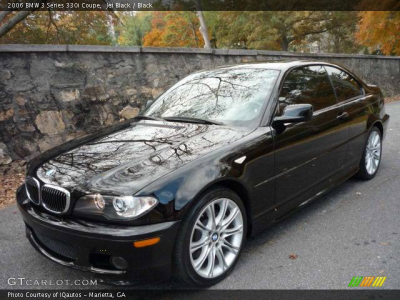 Jet Black / Black 2006 BMW 3 Series 330i Coupe