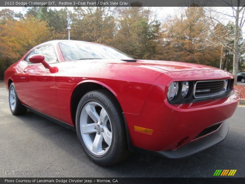 Redline 3-Coat Pearl / Dark Slate Gray 2013 Dodge Challenger SXT