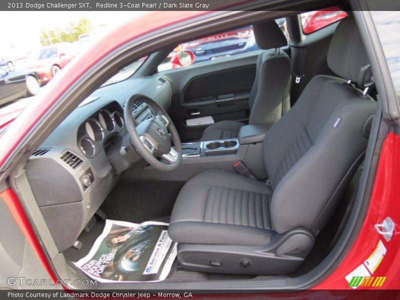 Redline 3-Coat Pearl / Dark Slate Gray 2013 Dodge Challenger SXT