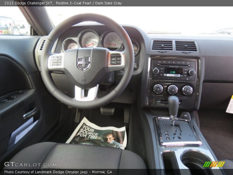 Redline 3-Coat Pearl / Dark Slate Gray 2013 Dodge Challenger SXT