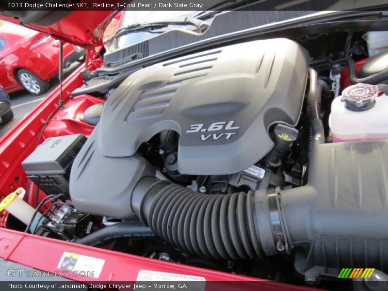 Redline 3-Coat Pearl / Dark Slate Gray 2013 Dodge Challenger SXT
