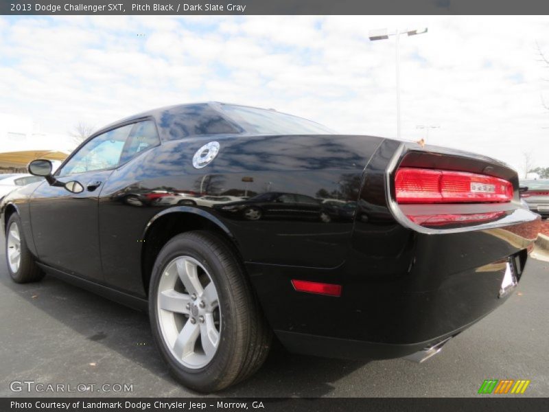Pitch Black / Dark Slate Gray 2013 Dodge Challenger SXT