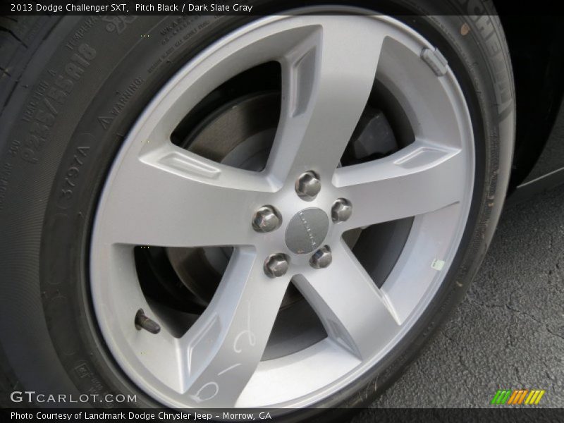 Pitch Black / Dark Slate Gray 2013 Dodge Challenger SXT