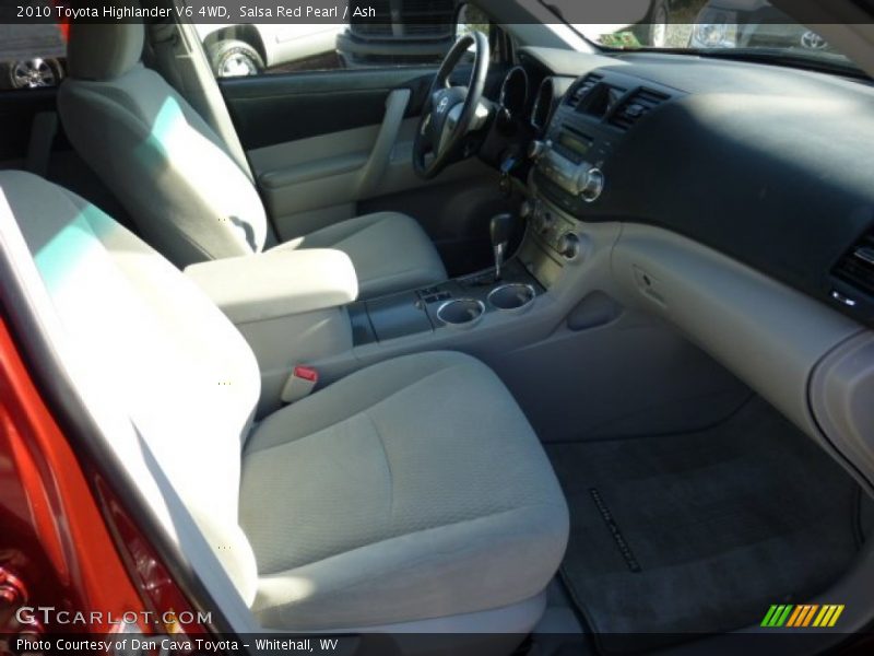Salsa Red Pearl / Ash 2010 Toyota Highlander V6 4WD