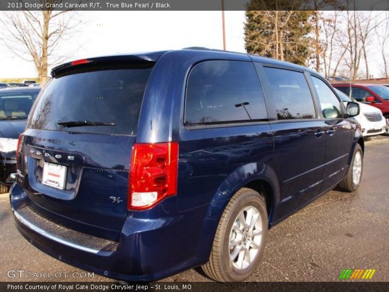 True Blue Pearl / Black 2013 Dodge Grand Caravan R/T