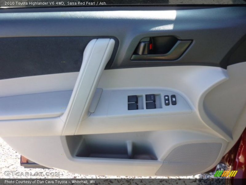 Salsa Red Pearl / Ash 2010 Toyota Highlander V6 4WD
