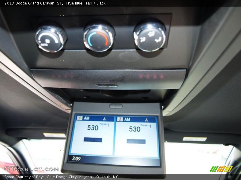 True Blue Pearl / Black 2013 Dodge Grand Caravan R/T