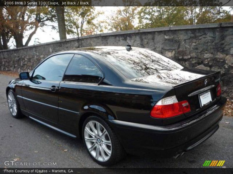 Jet Black / Black 2006 BMW 3 Series 330i Coupe