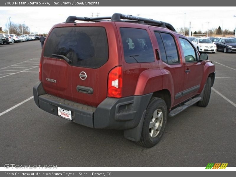 Red Brawn / Steel/Graphite 2008 Nissan Xterra S 4x4