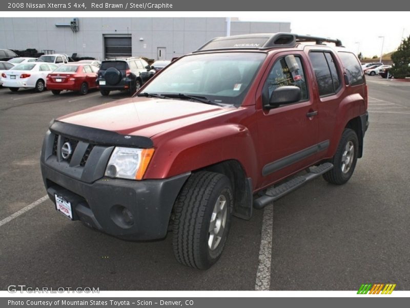 Red Brawn / Steel/Graphite 2008 Nissan Xterra S 4x4