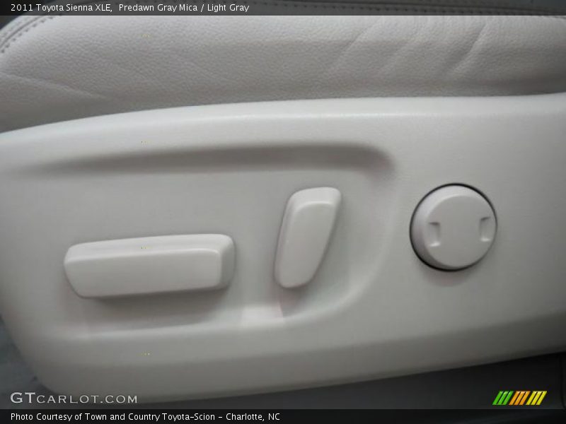 Predawn Gray Mica / Light Gray 2011 Toyota Sienna XLE