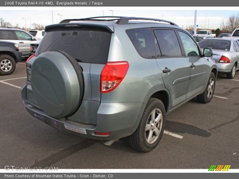 Everglade Metallic / Taupe 2008 Toyota RAV4 V6 4WD