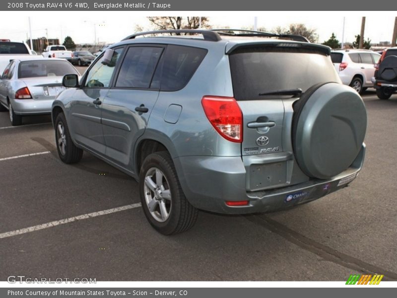 Everglade Metallic / Taupe 2008 Toyota RAV4 V6 4WD