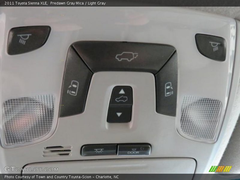 Predawn Gray Mica / Light Gray 2011 Toyota Sienna XLE
