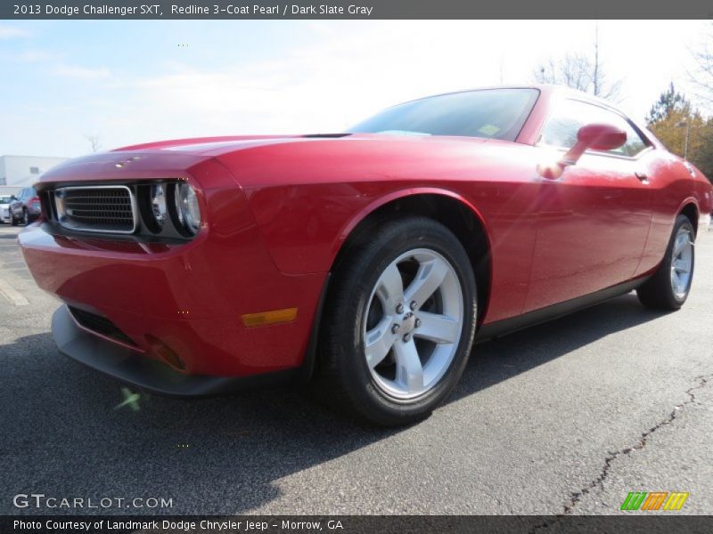 Redline 3-Coat Pearl / Dark Slate Gray 2013 Dodge Challenger SXT