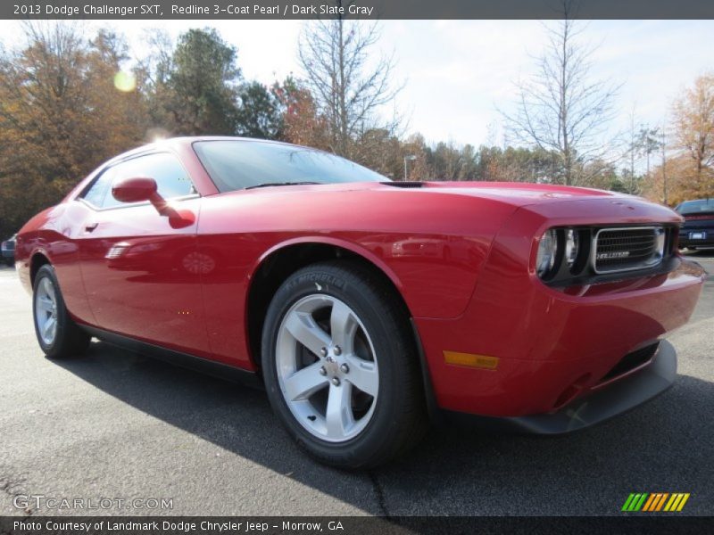 Redline 3-Coat Pearl / Dark Slate Gray 2013 Dodge Challenger SXT