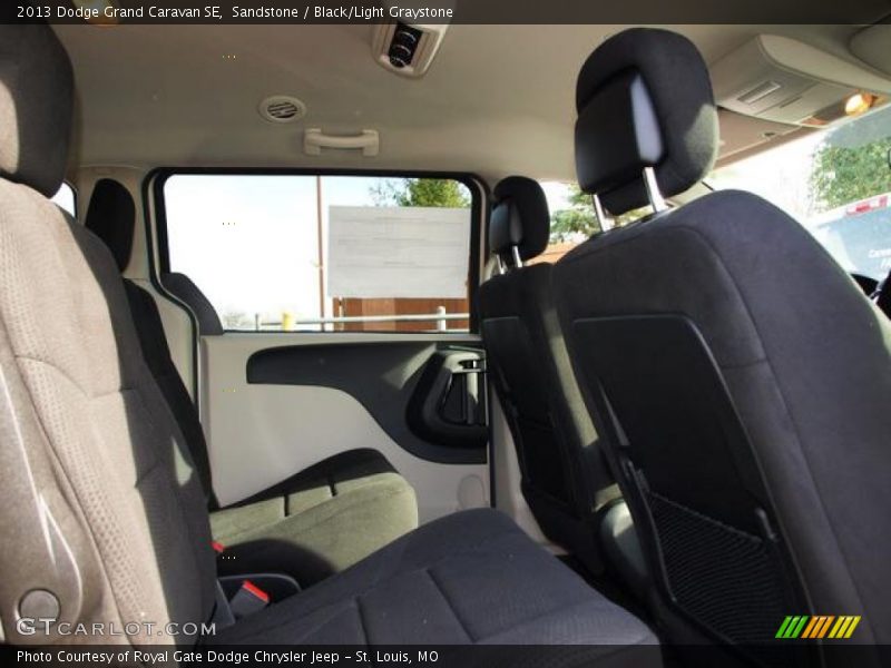 Sandstone / Black/Light Graystone 2013 Dodge Grand Caravan SE