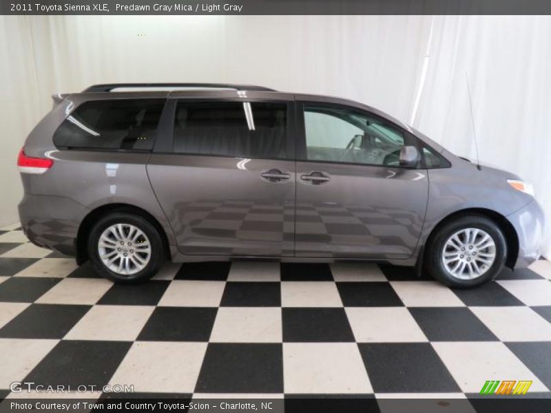 Predawn Gray Mica / Light Gray 2011 Toyota Sienna XLE