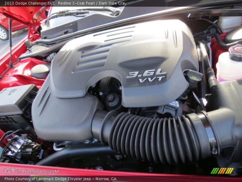 Redline 3-Coat Pearl / Dark Slate Gray 2013 Dodge Challenger SXT