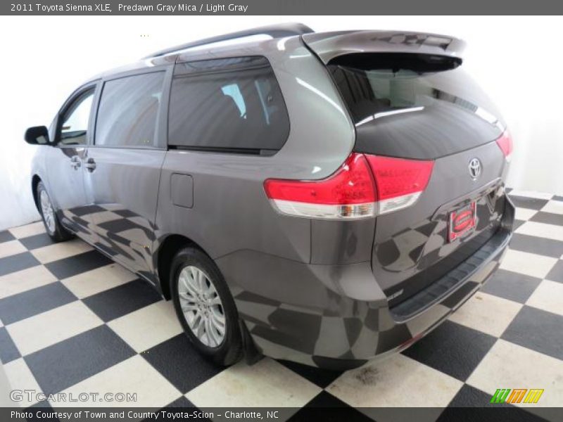 Predawn Gray Mica / Light Gray 2011 Toyota Sienna XLE