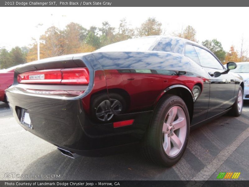 Pitch Black / Dark Slate Gray 2013 Dodge Challenger SXT