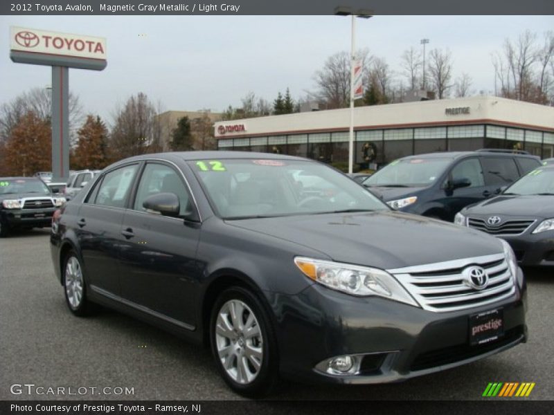 Magnetic Gray Metallic / Light Gray 2012 Toyota Avalon