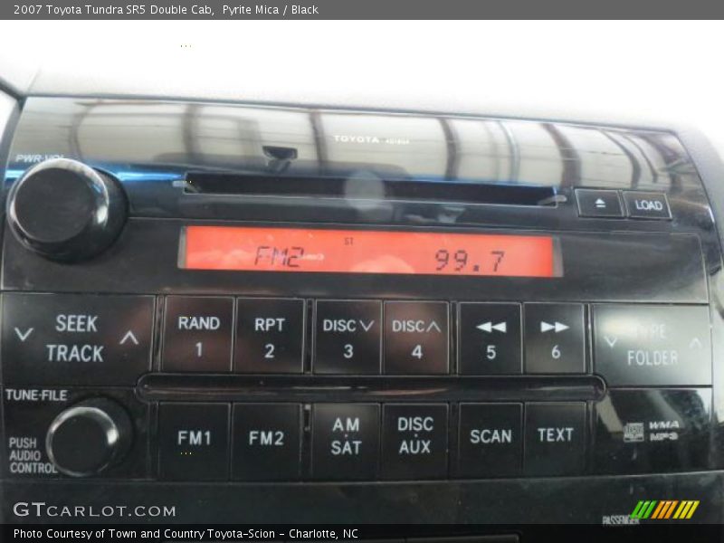 Audio System of 2007 Tundra SR5 Double Cab