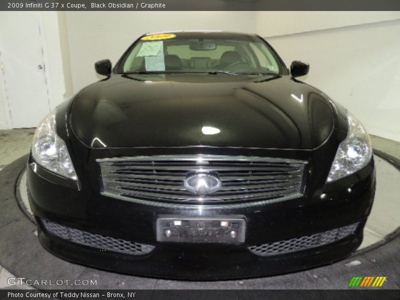 Black Obsidian / Graphite 2009 Infiniti G 37 x Coupe