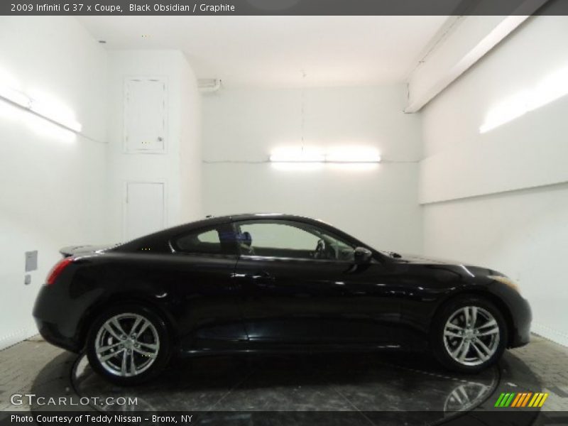 Black Obsidian / Graphite 2009 Infiniti G 37 x Coupe