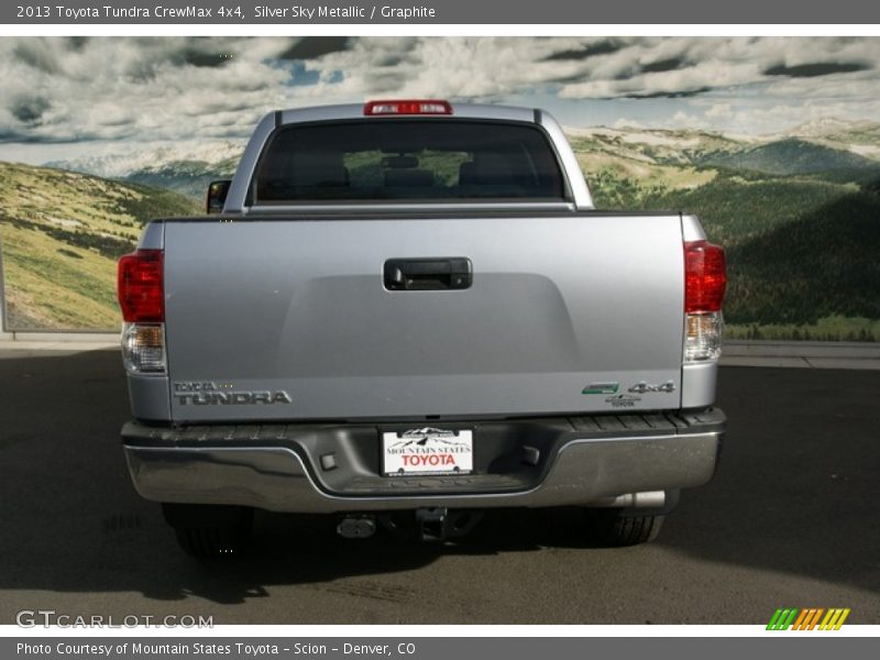 Silver Sky Metallic / Graphite 2013 Toyota Tundra CrewMax 4x4