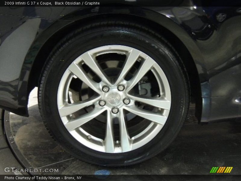Black Obsidian / Graphite 2009 Infiniti G 37 x Coupe