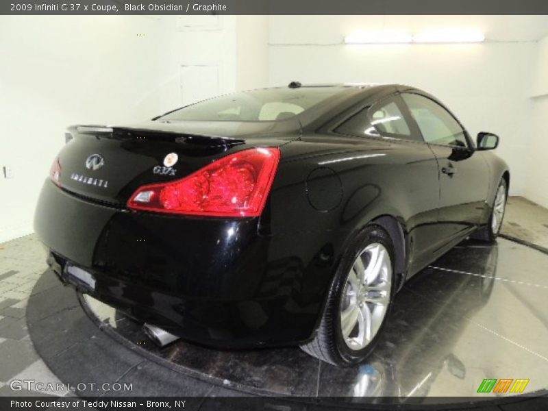 Black Obsidian / Graphite 2009 Infiniti G 37 x Coupe