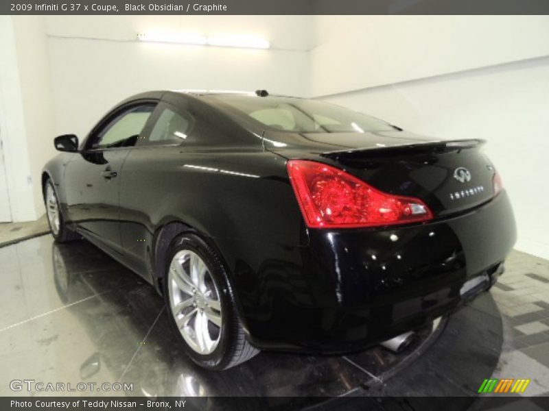 Black Obsidian / Graphite 2009 Infiniti G 37 x Coupe