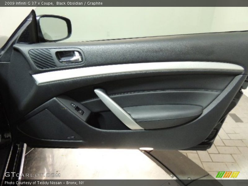 Black Obsidian / Graphite 2009 Infiniti G 37 x Coupe
