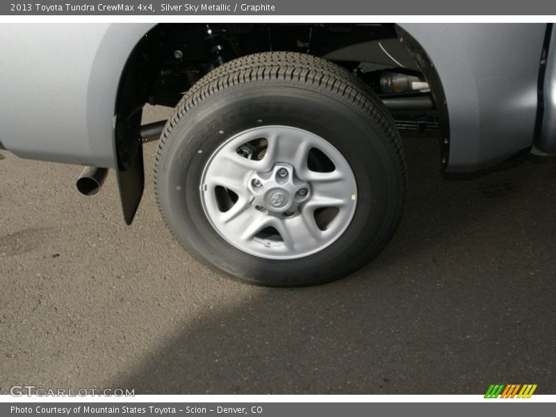 Silver Sky Metallic / Graphite 2013 Toyota Tundra CrewMax 4x4